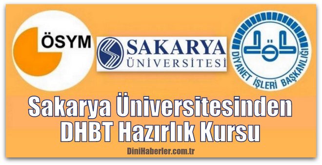 Sakarya Üniversitesinden DHBT Hazırlık Kursu