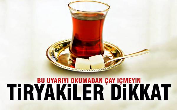 Soğuk havada aşırı sıcak çay tüketilmemeli