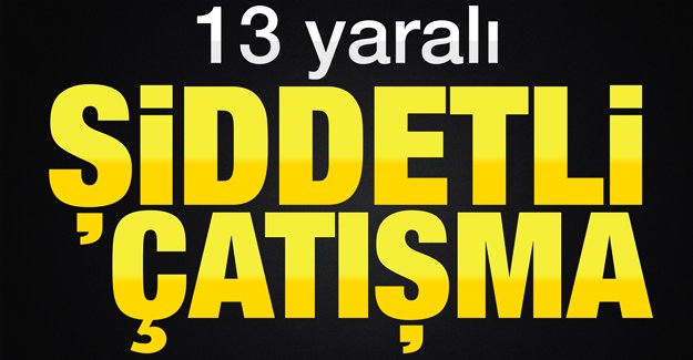 Sur\'da şiddetli çatışma: 13 yaralı