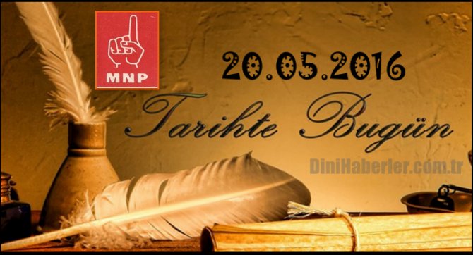 Tarihte bugün: Milli Nizam Partisi Kapatıldı