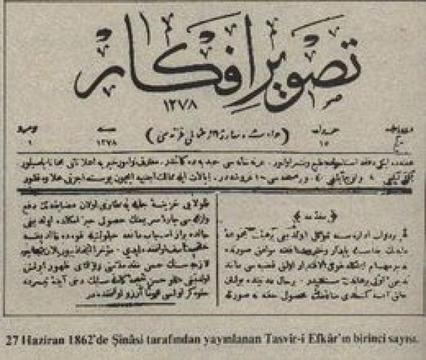 Tarihte bugün: Tasvir-i Efkar gazetesi yayına başladı