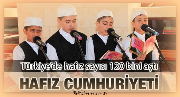 Türkiye\'de Hafız Sayısı 121 Bini Geçti