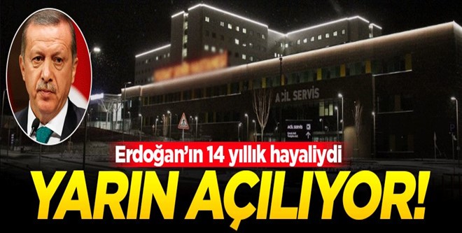 Türkiye\'nin İlk Şehir Hastanesi Yozgat\'ta Açılıyor