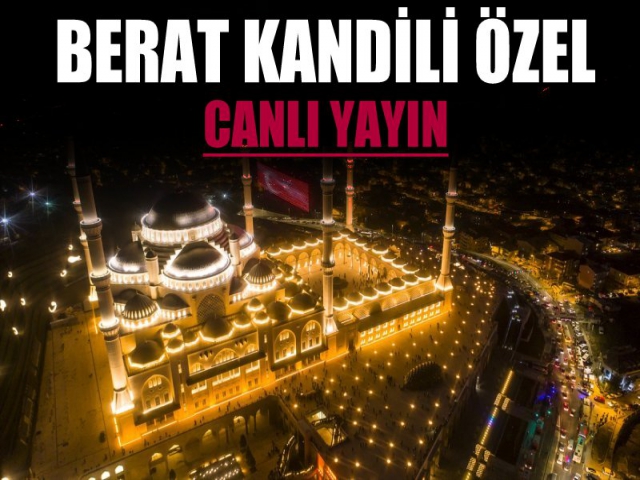 2020 Berat Kandili Canlı yayın