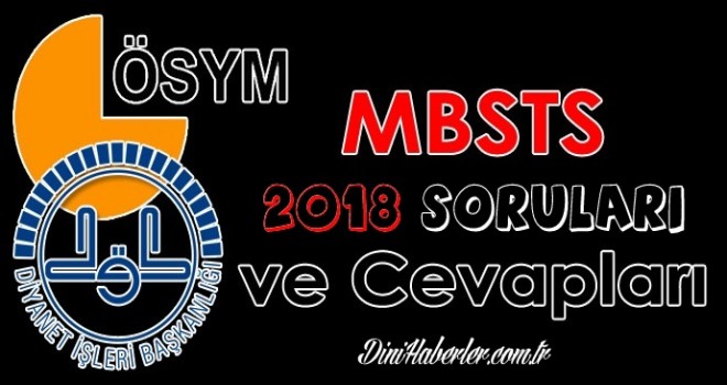 DİB-MBSTS: Diyanet İşleri Başkanlığı Mesleki Bilgiler Seviye Tespit Sınavı