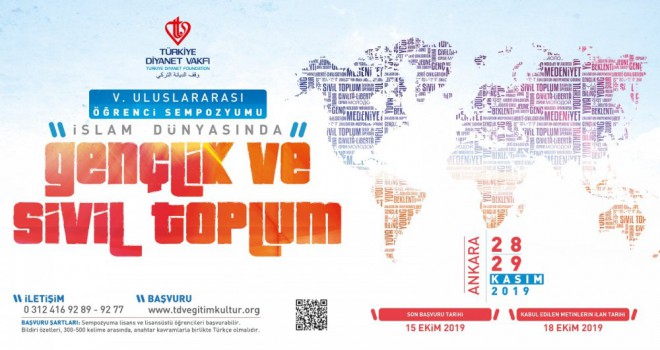 TDV’den İslam Dünyasında Gençlik ve Sivil Toplum sempozyumu