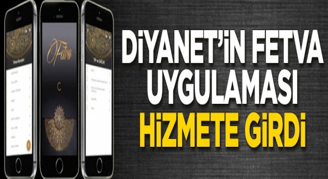 Diyanet'in 'Fetva' uygulaması hizmete girdi