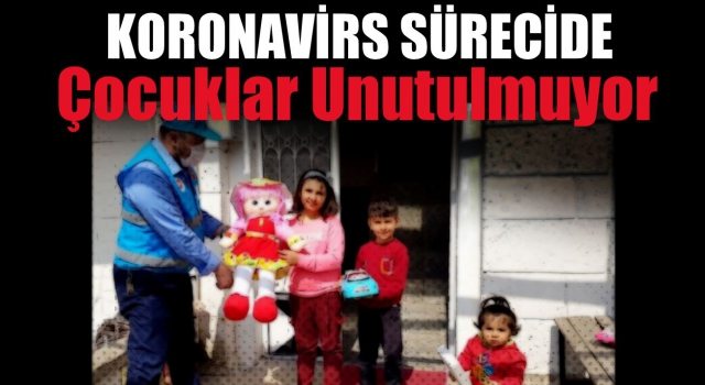 Koronavirüs sürecinde çocuklar unutulmuyor