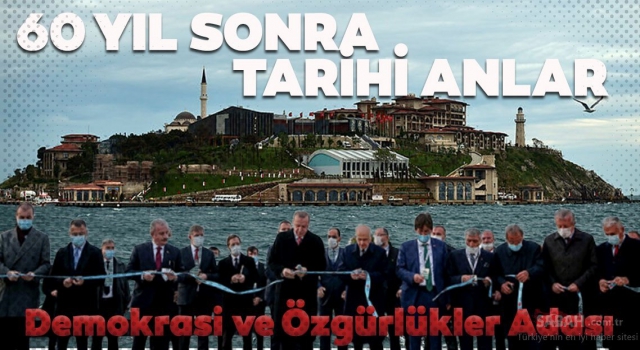 Demokrasi ve Özgürlükler Adası dualarla açıldı