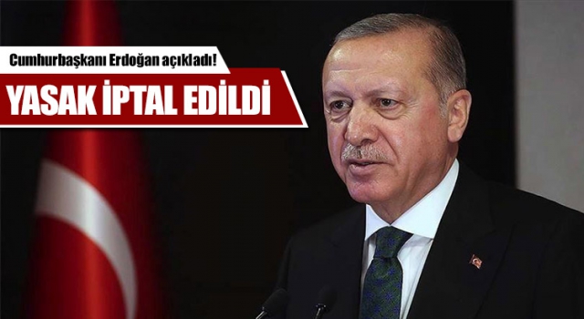 Sokağa çıkma kısıtlaması iptal edildi