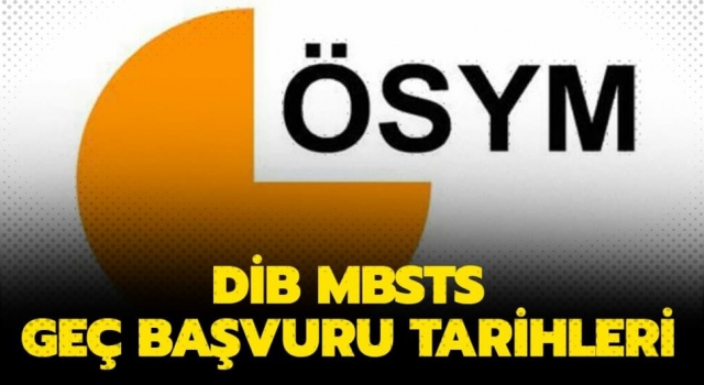 MBSTS için geç başvuru alınacak