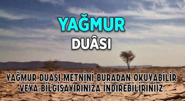 Yağmur Duası