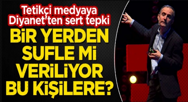 Tetikçi medyaya Diyanet'ten sert tepki