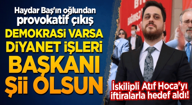 Demokrasi varsa Diyanet İşleri Başkanı Şii olsun!