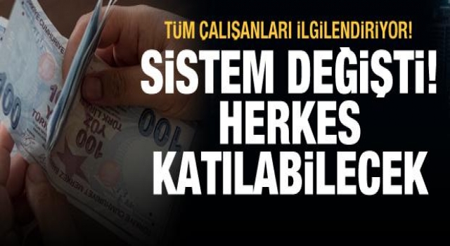 Tüm çalışanları ilgilendiriyor! BES sisteminde dikkat çeken değişiklik