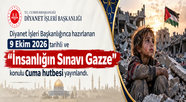 9 Ekim 2026 - Cuma Hutbesi