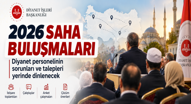 Diyanet 2026 Saha Buluşmaları Başladı, Personelin Talepleri Dinlenecek