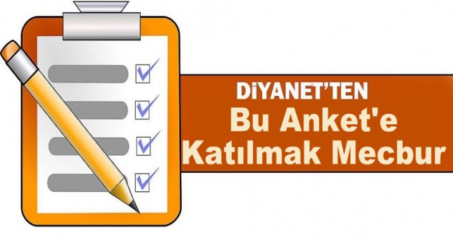 Diyanet'ten Yaz Kursu Anketi