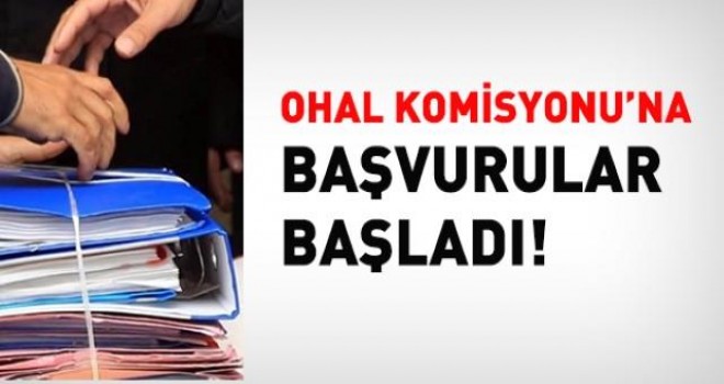 Komisyona ilk gün 1200 başvuru