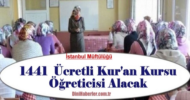 Geçici Kur’an Kursu Öğreticisi Alım İlanı