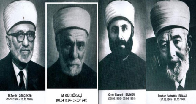 Geçmişten bugüne 17 Diyanet İşleri Başkanı