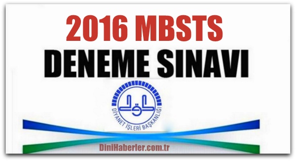 MBSTS Deneme Sınavları 1