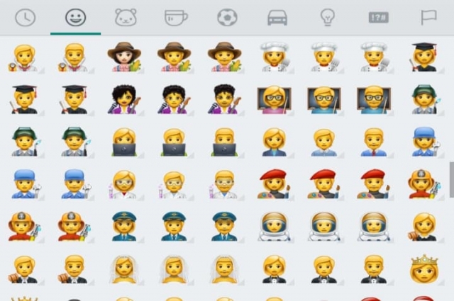 Cinsiyetsizlik Emojilerde