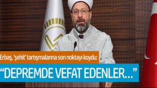 Depremde vefat edenler şehit sayılır mı?