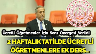 Ücretli Öğretmenlere Ek Ders Ücreti Ödenecek Mi?