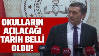 Bakan Selçuk okulların açılacağı tarihi duyurdu