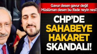 CHP'li Mücahit Avcı'dan sahabeye hakaret!
