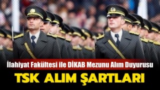 TSK İlahiyat mezunu öğretmen alacak