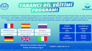 Müsdav 'dan Online Diyanet İçin Dil Eğitimi
