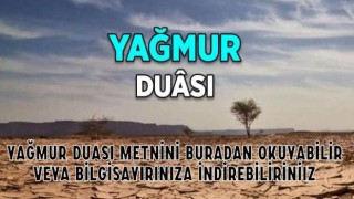 Yağmur Duası