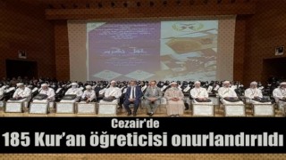 Cezayir'de 185 Kur’an öğreticisi onurlandırıldı