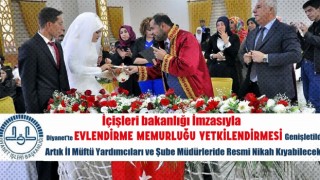 Diyanet Evlendirme Memurluğu Yetkilendirmesi