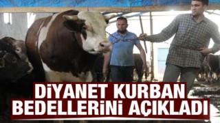 2021 yılı vekaletle kurban bedelleri açıklandı