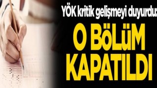 AÖF Adalet Bölümü kaldırıldı mı? YÖK duyurdu