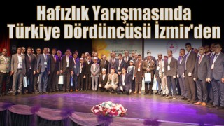 Hafızlık Yarışmasında Türkiye Dördüncüsü İzmir'den