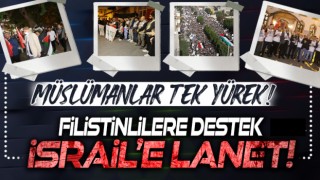 Hamas'ın başlattığı 'Aksa Tufanı' operasyonu sonrası Türkiye'de ve dünyada Filistinlilere destek