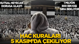 2026 yılı hac kurası, 5 Kasım Çarşamba günü