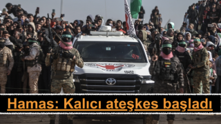Hamas: Kalıcı ateşkes başladı