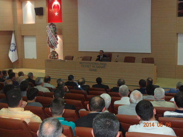 Rektör Özcan "herkesin kendisinden emniyette olduğu başkasına asla zarar vermeyen insan'dır"