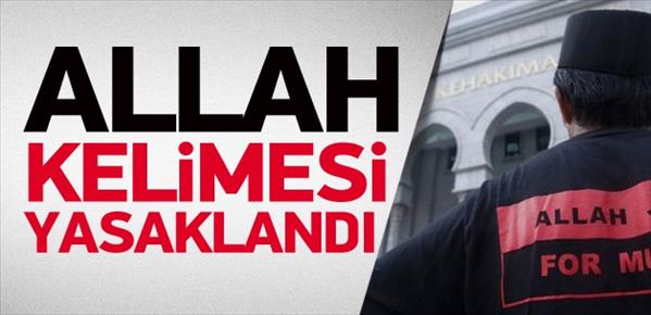 Malezya'da 'Allah' kelimesine yasak