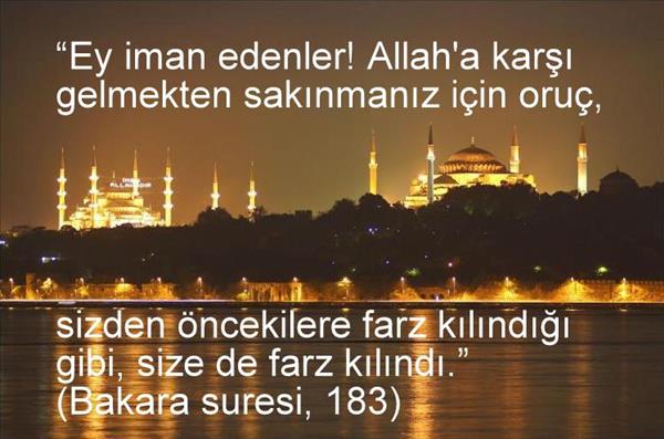 Oruçla Gelen Müjdeler ve Uyarılar