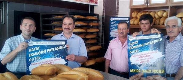 Erdemli Müftülüğünden Ramazan'da "Askıda Ekmek" Kampanyası