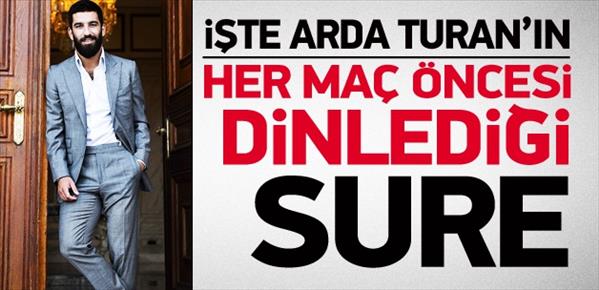 Arda Turan: Isınmamı Yasin Suresi'yle yapıyorum