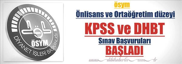 Din Hizmetleri Alan Test Sınav Başvuruları Başladı