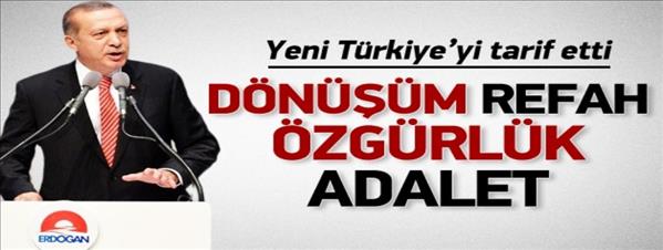 Başbakan Erdoğan vizyon belgesini açıkladı