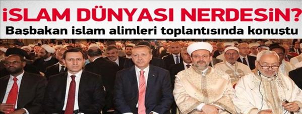 Erdoğan: Ey İslam dünyası nerdesiniz?